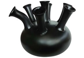 Trompetvaas | Mat Zwart - D40 H38