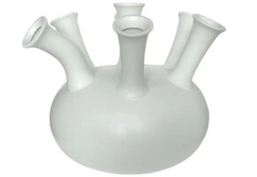 Trompetvaas | Mat Wit - D40 H38