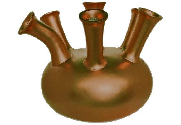 Trompetvaas | Mat Koper - D40 H38