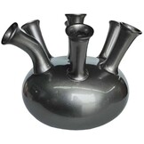 Trompetvaas | Smoke Grijs  - D40 H38