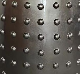 Pot 'Dots' | Glossy Smoke Grijs