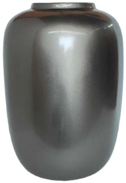 Vaas Nela | Glossy Smoke Grijs