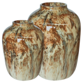 Vaas Nela | Bruin Marmer