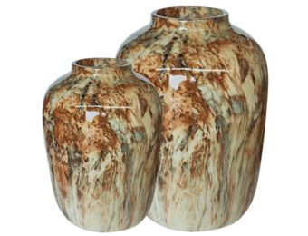 Vaas Nela | Bruin Marmer