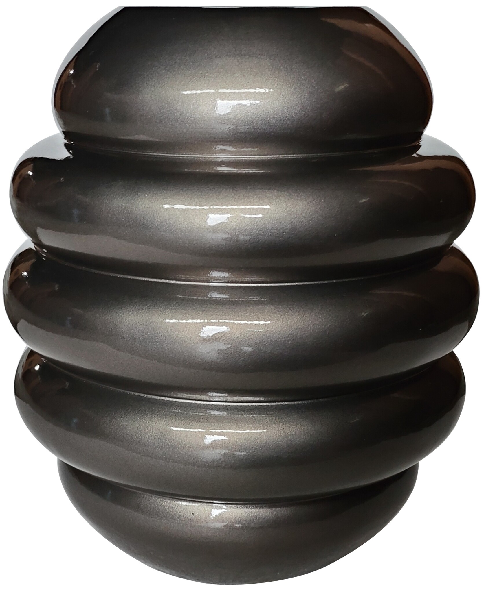 Vaas Beehive | Glossy Smoke Grijs