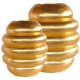 Vaas Beehive | Goud Bladzilver