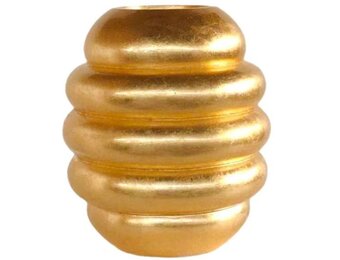 Vaas Beehive | Goud Bladzilver