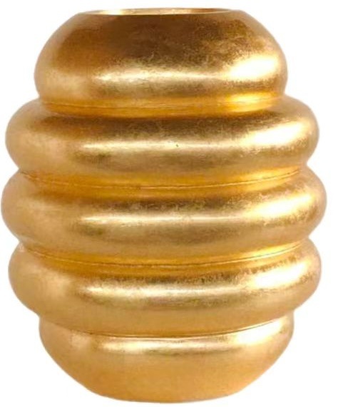 Vaas Beehive | Goud Bladzilver