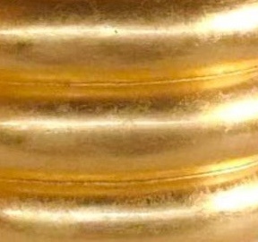 Vaas Beehive | Goud Bladzilver