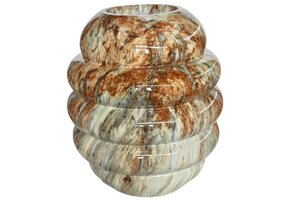 Vaas Beehive | Bruin Marmer