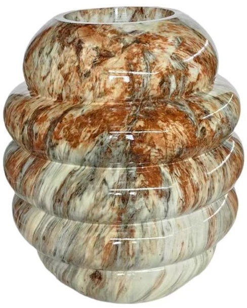 Vaas Beehive | Bruin Marmer