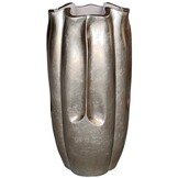 Vaas Fiore |  Koper Bladzilver D40 H90