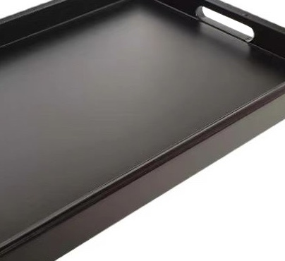 Dienblad Dolce | Mat Zwart  | Rechthoekig