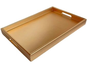 Dienblad Dolce | Mat Goud  | Rechthoekig