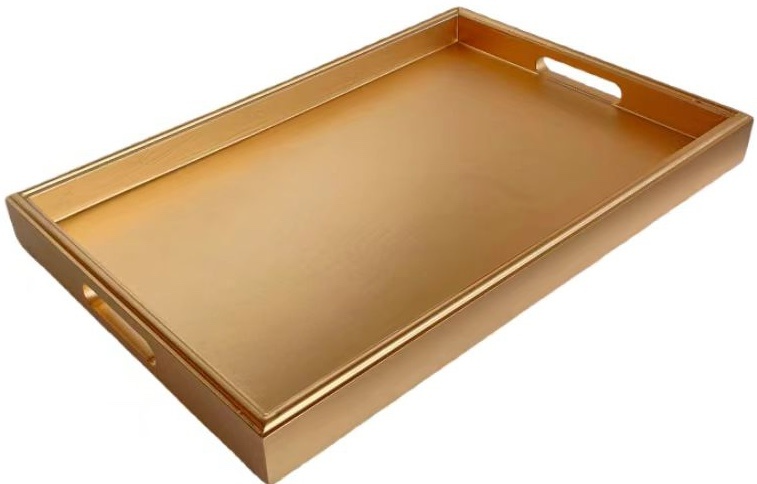 Dienblad Dolce | Mat Goud  | Rechthoekig