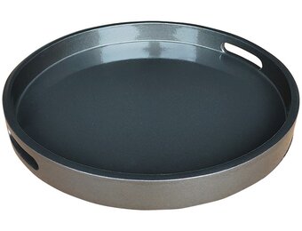 Dienblad Dolce | Smoke grijs  | Rond