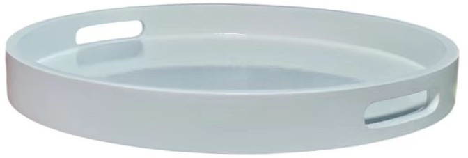 Dienblad Dolce | Mat Wit  | Rond