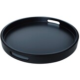 Dienblad Dolce | Mat Zwart  | Rond