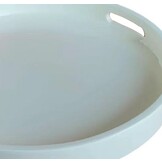 Dienblad Dolce | Mat Cream  | Rond