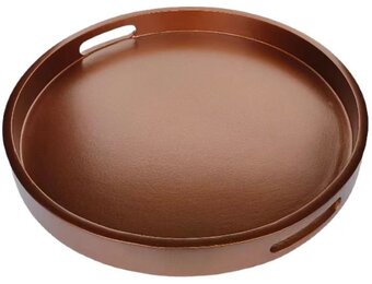 Dienblad Dolce | Mat Koper  | Rond