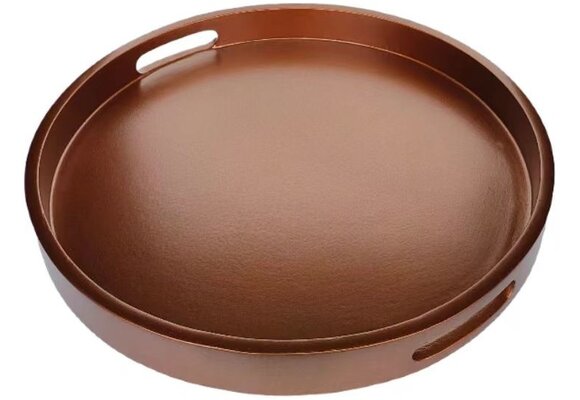 Dienblad Dolce | Mat Koper  | Rond