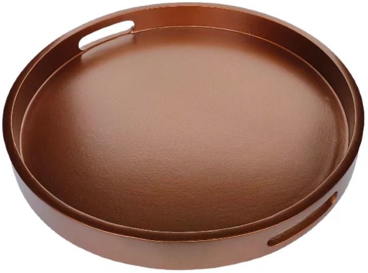 Dienblad Dolce | Mat Koper  | Rond