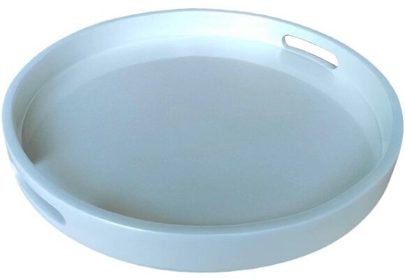 Dienblad Dolce | Pearl White  | Rond