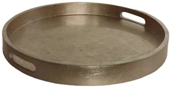 Dienblad Dolce | Koper Bladzilver | Rond