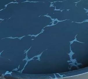 Dienblad Dolce | Zwart Marmer  | Rond