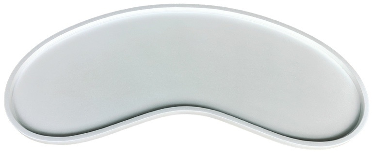 Dienblad Organisch | Pearl white