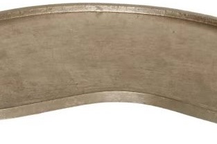 Dienblad Organisch | Koper bladzilver