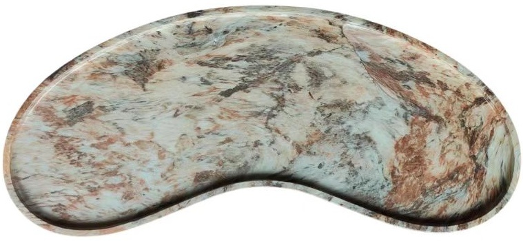Dienblad Organisch | Bruin Marmer