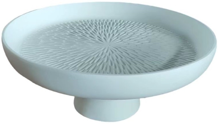 Decoratieschaal Alma | Mat Wit