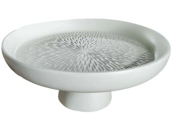 Decoratieschaal Alma | Mat Cream