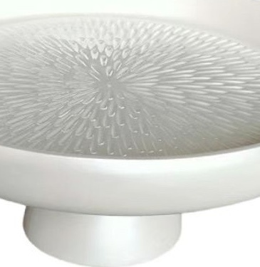 Decoratieschaal Alma | Pearl White