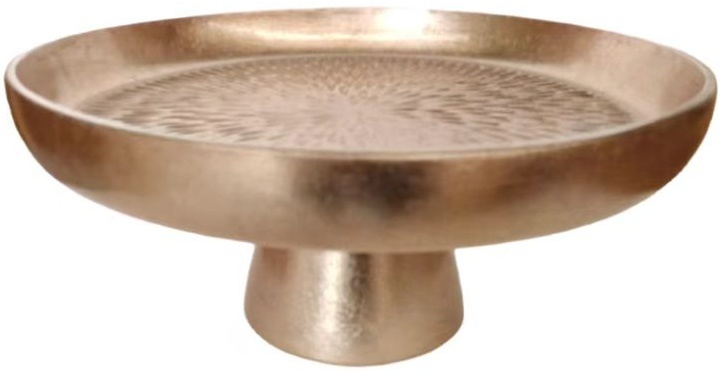 Decoratieschaal Alma | Koper Bladzilver