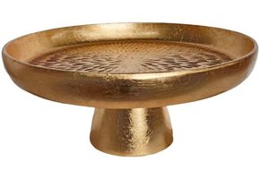 Decoratieschaal Alma | Goud Bladzilver