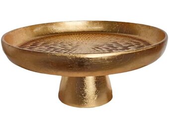 Decoratieschaal Alma | Goud Bladzilver