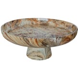 Decoratieschaal Alma | Bruin Marmer