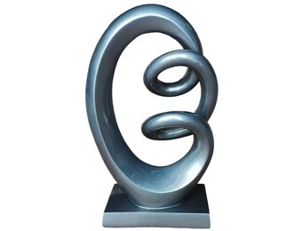 Ornament Curl | Smoke Grijs