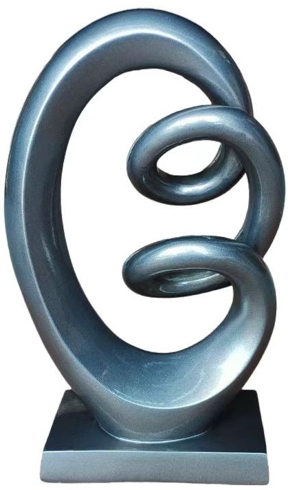 Ornament Curl | Smoke Grijs