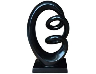 Ornament Curl | Mat Zwart