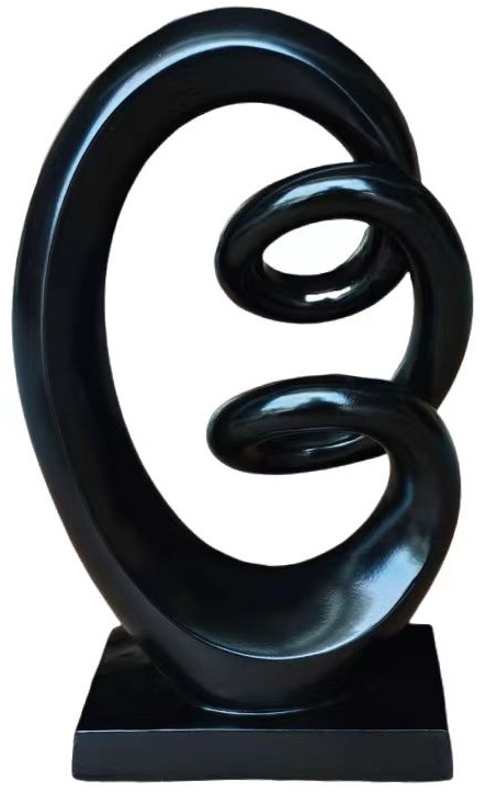 Ornament Curl | Mat Zwart