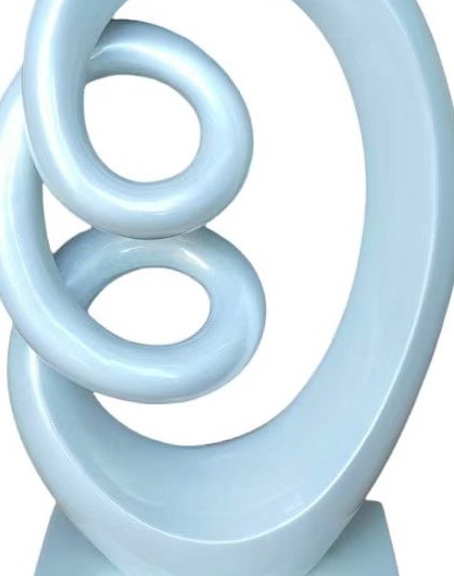 Ornament Curl | Pearl White