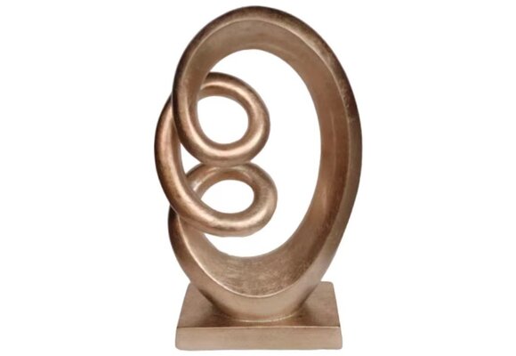 Ornament Curl | Koper bladzilver