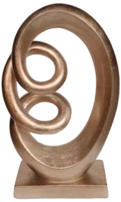 Ornament Curl | Koper bladzilver