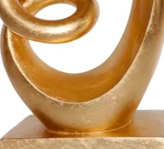 Ornament Curl | Goud bladzilver