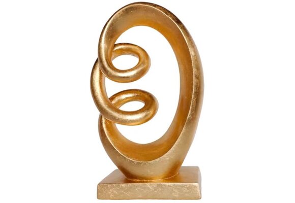 Ornament Curl | Goud bladzilver