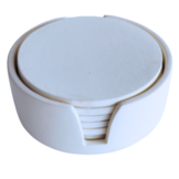 Onderzetters Nola | Mat Wit