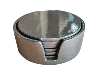 Onderzetters Nola | Smoke grijs